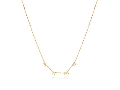 Něžný pozlacený náhrdelník Elegant 13153C100-00