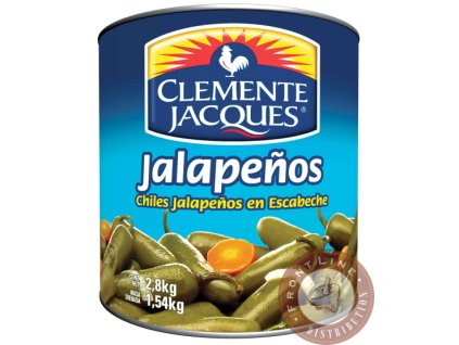 Jalapeno papričky - celé 2,8kg