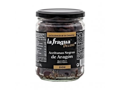 Sacesa Černé olivy Aragon 445G sklo