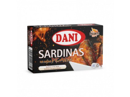 Dani Sardinky v pikantni salse 120g