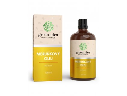 green idea Meruňkový olej 100% 100ml