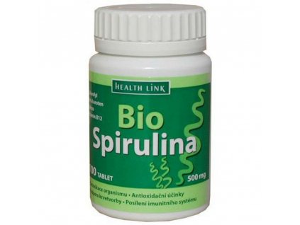 Health Link Spirulina BIO 500mg 100tbl