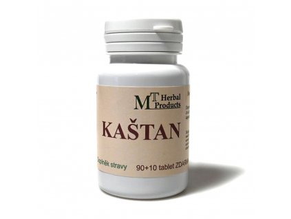 Herbal produkt tablety Kaštan 100tbl
