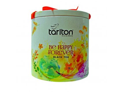 TARLTON Black Tea Ribbon Be Happy Forever plech sypaný 100g