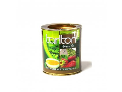 Tarlton čaj syp zelený jahoda 100g
