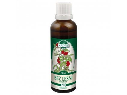 Naděje tinktura Lesní bez hroznatý z pupenů 50ml 40%