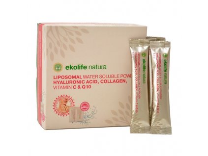 Liposomal Hyaluronic Acid, Collagen, Vitamin C & Q10 15 x 6,5 g