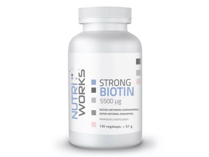 Strong Biotin 5500 µg 120 kapslí