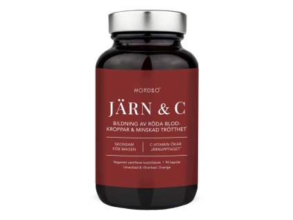 Järn & C 90 kapslí (Železo a Vitamín C)