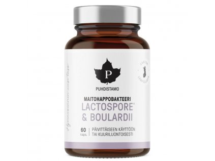 Lactic Acid Bacteria Boulardii 60 kapslí (Probiotika LactoSpore® a Lynside®)