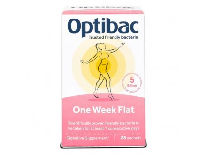 One Week Flat (Probiotika při nadýmání a PMS) 28 x 1,5 g sáček