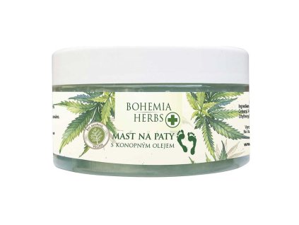 Bohemia Herbs Konopná mast bylinná na paty 100ml