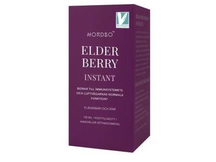 Elderberry Instant 120ml (Extrakt z černého bezu + zinek)