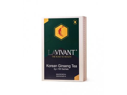 LAVIVANT Instantní čaj z korejského ženšenu 100 ks
