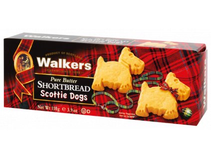 Walkers - Máslové sušenky ve tvaru pejsků