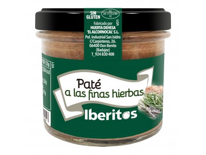 Huerta Dehesa Paštika s jemnými bylinkami 110G sklo