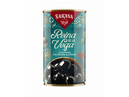 Sarasa Černé olivy s peckou Reina de la Vega 370ML