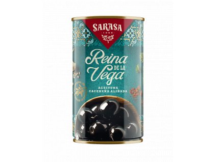 Sarasa Černé olivy s peckou Reina de la Vega 370ml