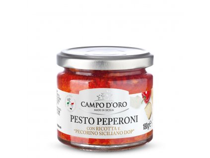CampoDoro Pepřové a ricottové pesto se sicilským Pecorinem 180G