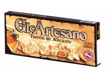 El Artesano TURRON ALICANTE - TVRDÝ 150 G