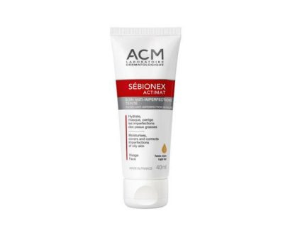 Tónovací péče na problematickou pleť Sébionex Actimat (Tinted Anti-imperfection Skincare Light Tint) 40 ml