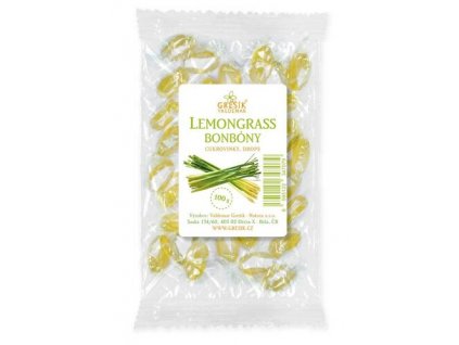 Lemongrass bonbóny 100 g GREŠÍK