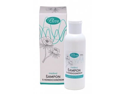 Šampon medový s kondicionérem 150 g Pleva