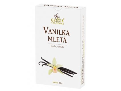 Vanilka mletá 20 g GREŠÍK Dobré koření
