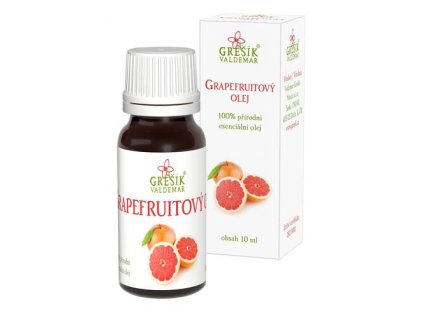 Grapefruitový olej 10 ml GREŠÍK Přírodní esenciální olej