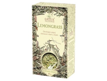 Lemongrass 40 g krab. GREŠÍK Čaje 4 světadílů - Z (citronellová tráva)