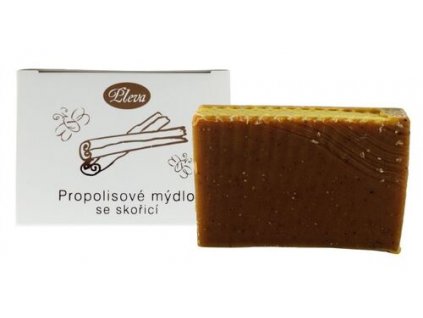 Mýdlo propolisové - SKOŘICE 90 g Pleva