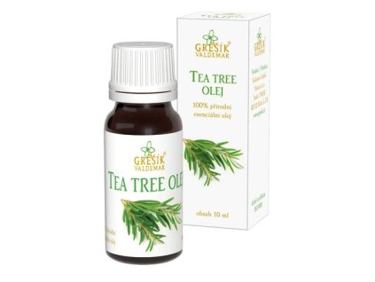 Tea Tree olej 10 ml GREŠÍK Přírodní esenciální olej