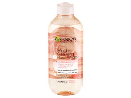 Micelární voda s růžovou vodou Skin Naturals (Micellar Cleansing Rose Water)