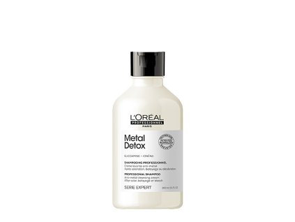 Šampon pro barvené a poškozené vlasy, pro lesk vlasů, déletrvající barvu, bohatá textura Serie Expert Metal Detox (Professional Shampoo)