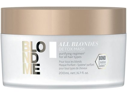 Detoxikační a čisticí maska pro blond vlasy All Blondes (Detox Mask)