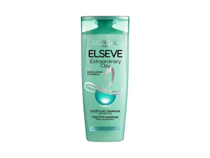 Čisticí šampon pro mastné vlasy Elseve Extraordinary Clay