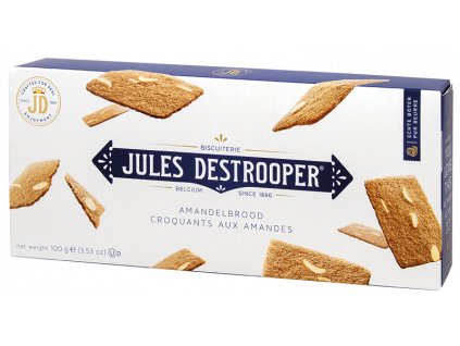 Jules Destrooper - Sušenky s mandlovými lupínky 100g