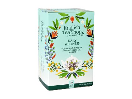 BIO čaj MIX Každodenní wellness, 20 sáčků, English Tea Shop