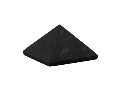 Šungit pyramida malá / velká / kostka, 1 ks, Day Spa pyramidka velká (11 cm)