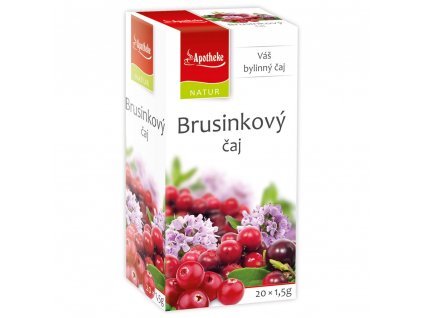 Apotheke čaj Brusinkový 20x1,5g