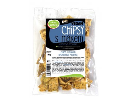 Green Apotheke Chipsy s mákem 100g