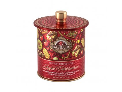 Basilur čaj Festive Tea Joyful Celebrations plech 75g