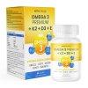 Omega 3 Premium + K2 + D3 + E, 90 tobolek