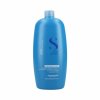 Hydratační mycí kondicionér pro kudrnaté a vlnité vlasy Semi di Lino Curl (Hydrating Co-Wash Conditioner)