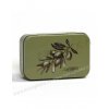 Plechová krabička na mýdlo s motivem OLIVE (Olivy) F167