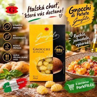 🇮🇹 85 % brambor = 100 % chuť! 🥔✨ Garofalo Gnocchi di Patate – rychlá cesta k dokonalému italskému obědu 🍽️ 👉 Vyzkoušejte...