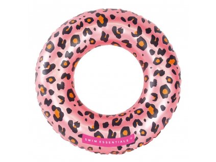 Nafukovací kruh Leopard růžový 50cm 1