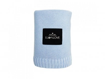 151 lullalove bambusova decka baby blue