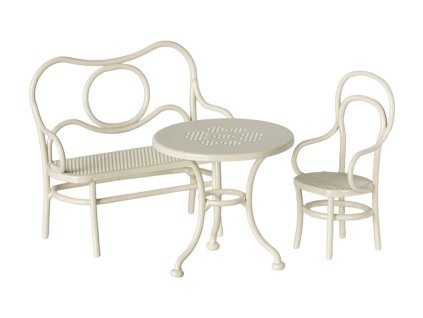 cafe set pro mysky off white small maileg