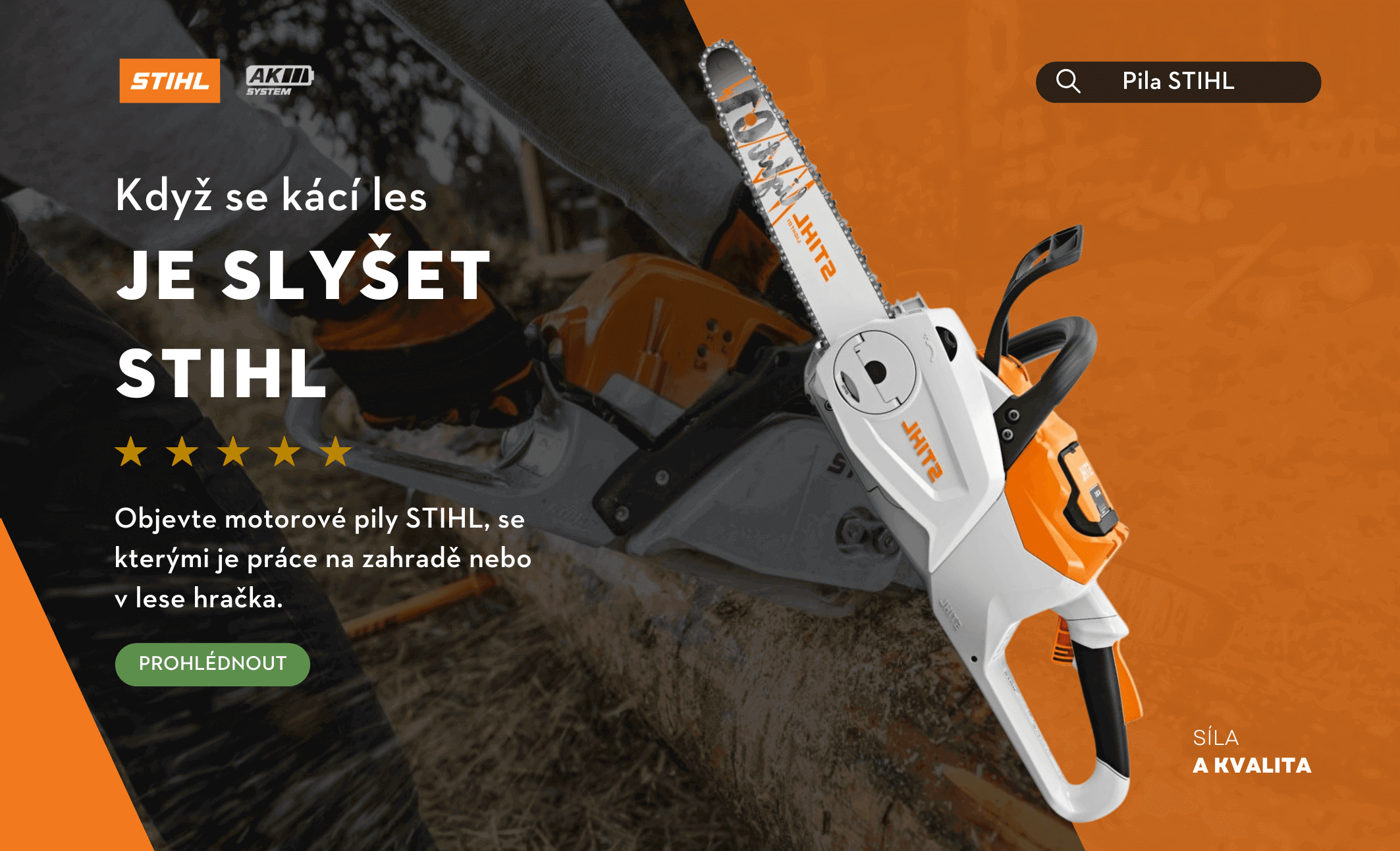 Motorové pily STIHL